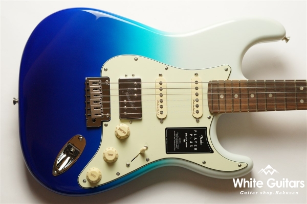 Player Plus Stratocaster HSS - Belair Blue